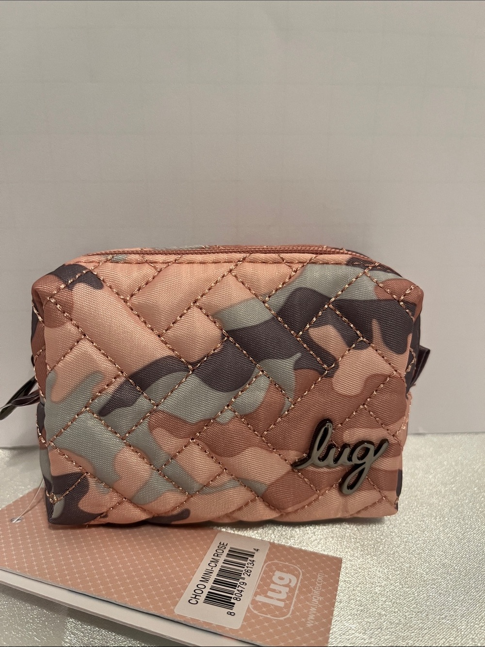 LUG - Choo Choo Mini Pill Organizer in Camo Rose